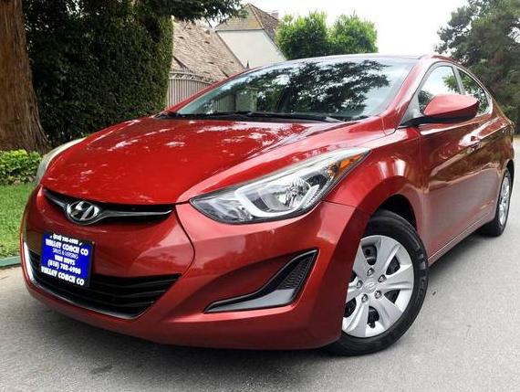 HYUNDAI ELANTRA 2016 5NPDH4AE0GH756694 image