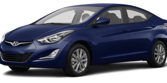 HYUNDAI ELANTRA 2016 KMHDH4AEXGU514626 image