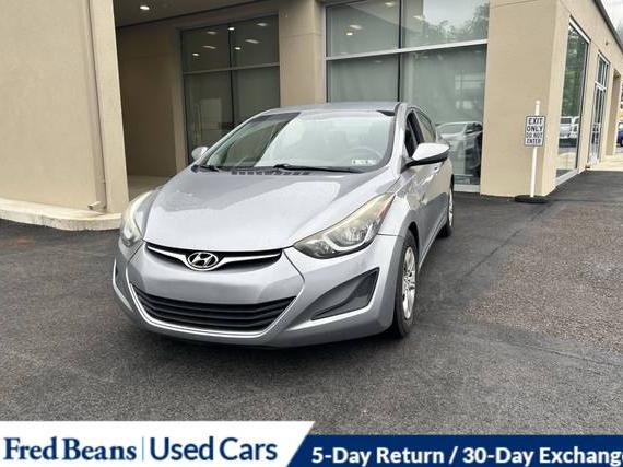 HYUNDAI ELANTRA 2016 5NPDH4AEXGH719118 image