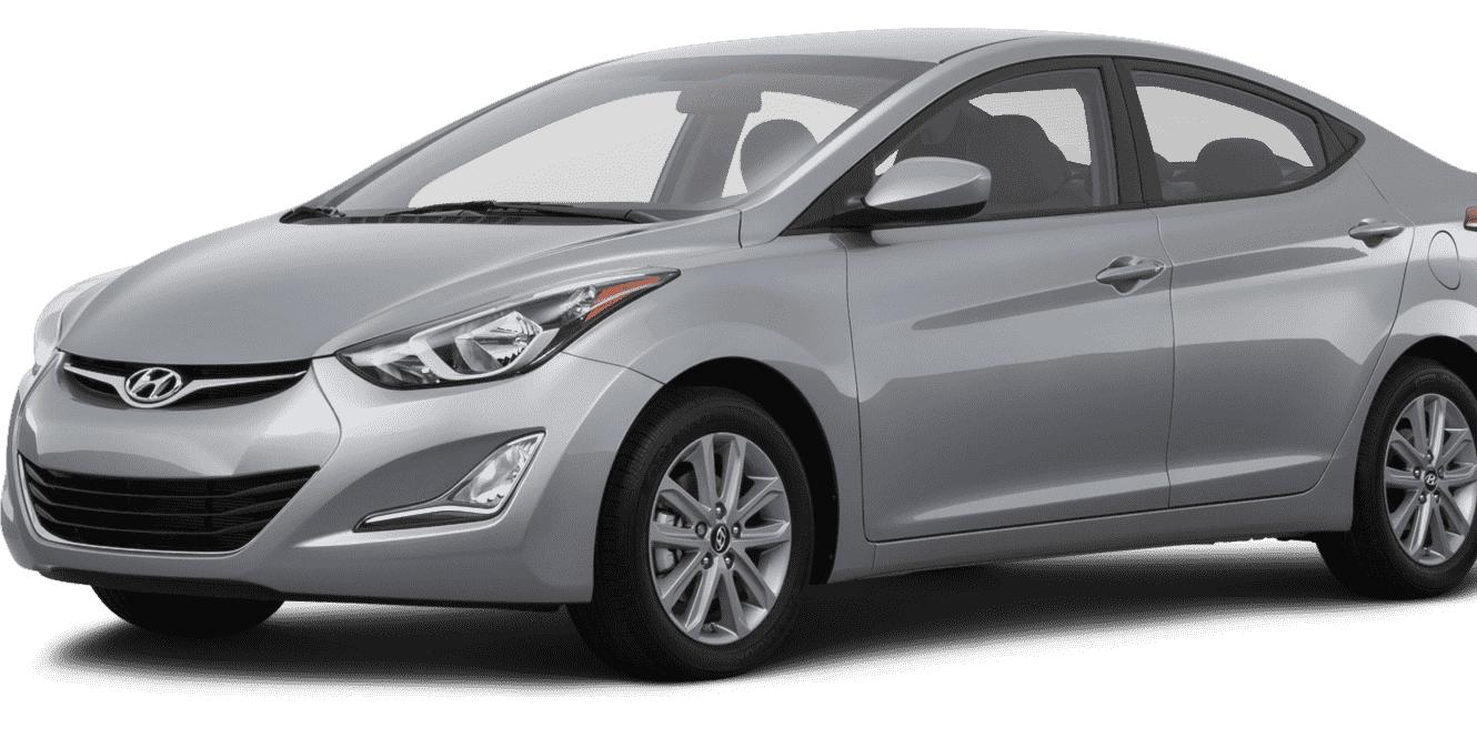 HYUNDAI ELANTRA 2016 KMHDH4AE1GU605199 image