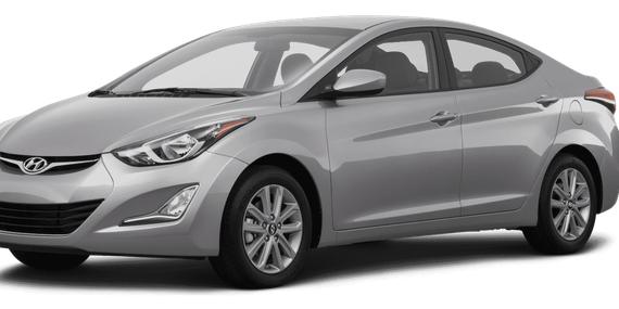 HYUNDAI ELANTRA 2016 KMHDH4AE4GU544396 image