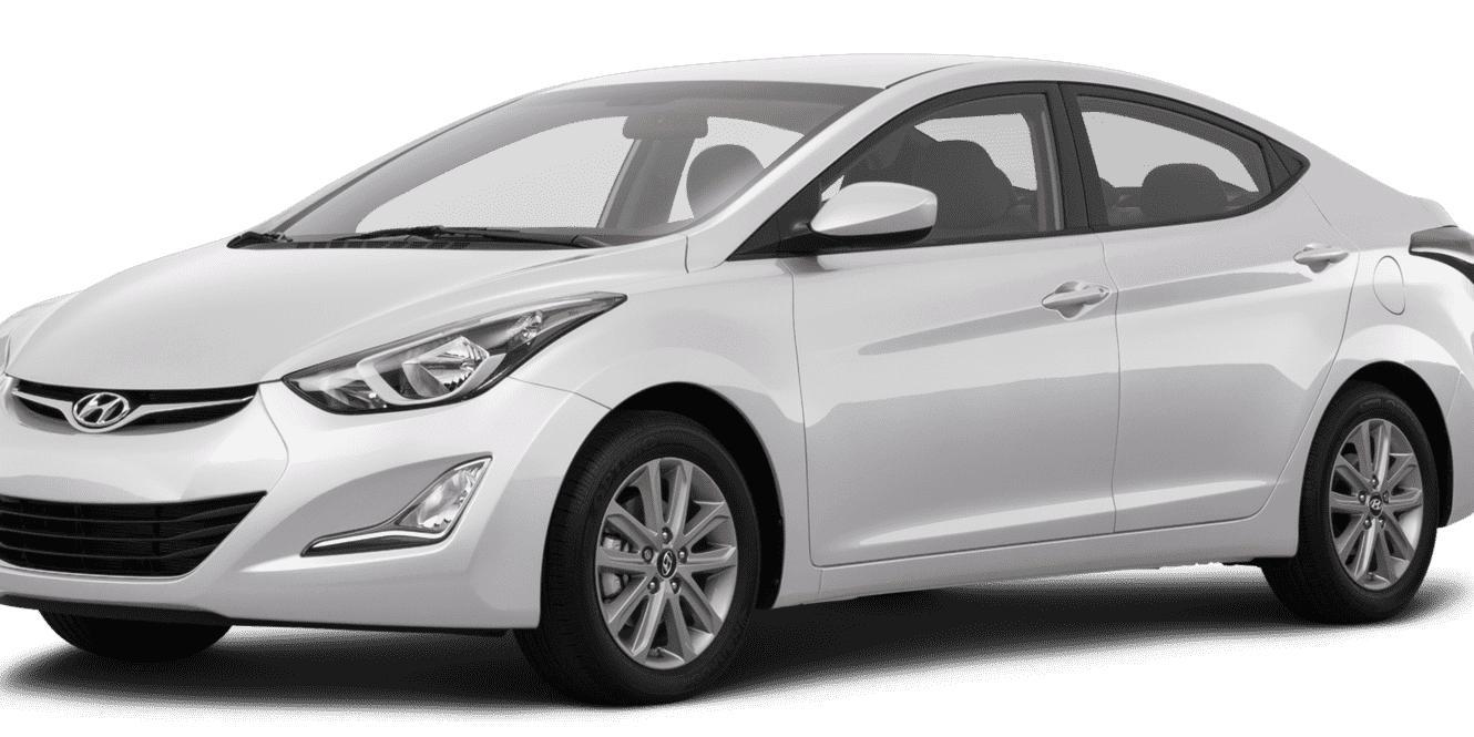 HYUNDAI ELANTRA 2016 5NPDH4AE2GH686101 image