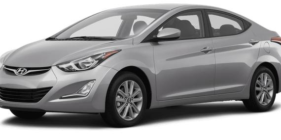 HYUNDAI ELANTRA 2016 KMHDH4AE1GU588517 image