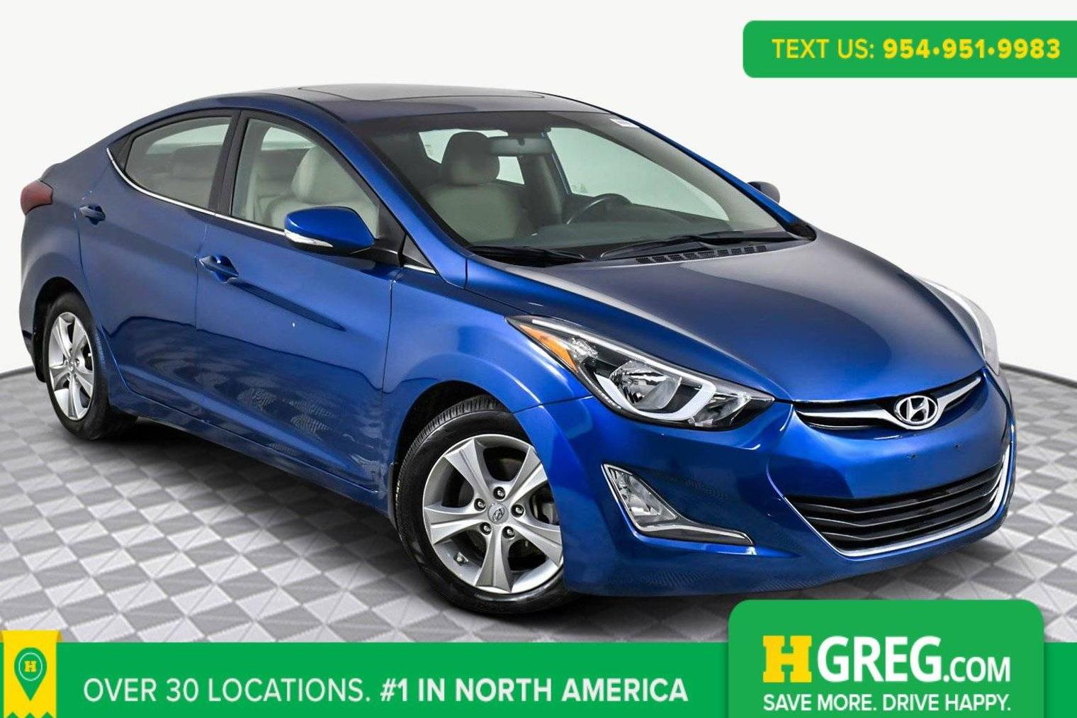 HYUNDAI ELANTRA 2016 KMHDH4AE4GU505873 image