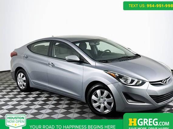 HYUNDAI ELANTRA 2016 5NPDH4AE5GH733122 image