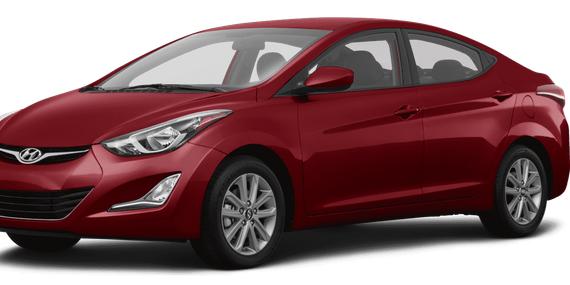 HYUNDAI ELANTRA 2016 KMHDH4AE4GU479646 image