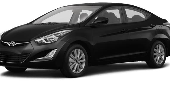 HYUNDAI ELANTRA 2016 KMHDH4AE2GU600349 image