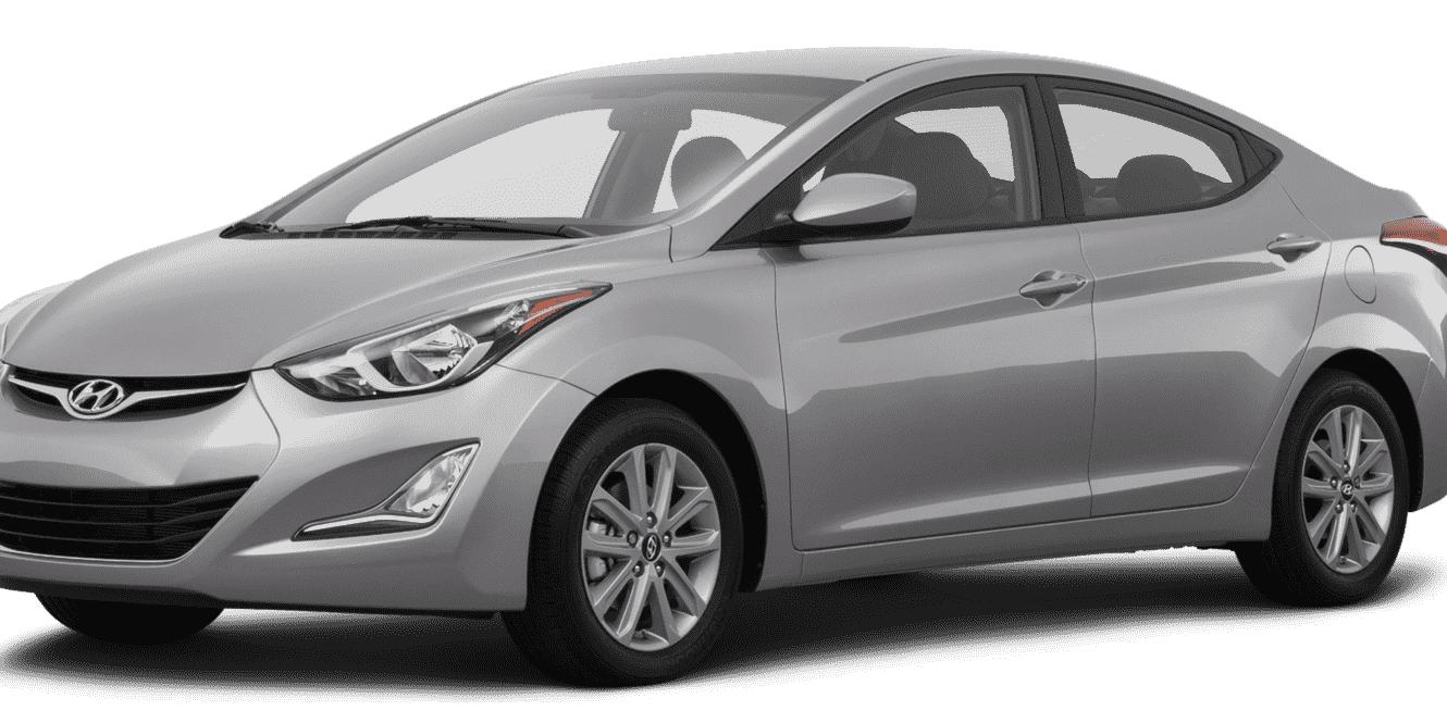 HYUNDAI ELANTRA 2016 KMHDH4AE5GU576063 image