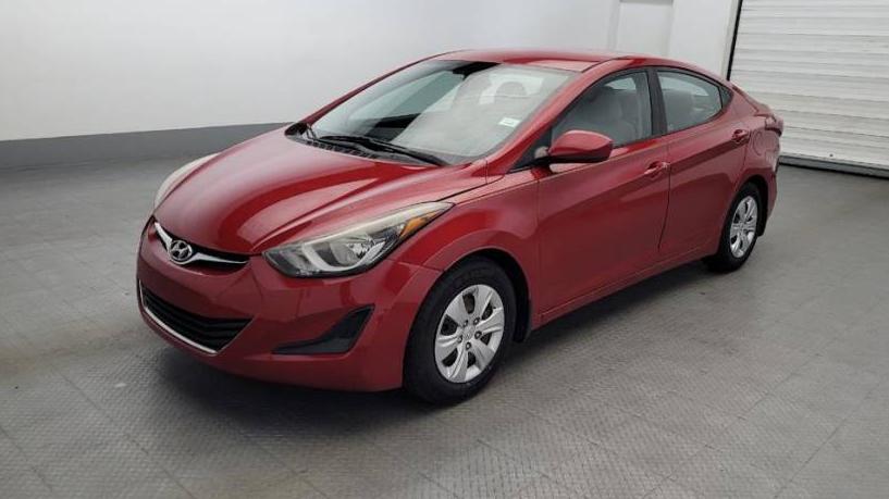 HYUNDAI ELANTRA 2016 KMHDH4AE9GU525259 image