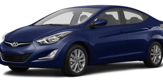 HYUNDAI ELANTRA 2016 KMHDH4AE1GU617708 image