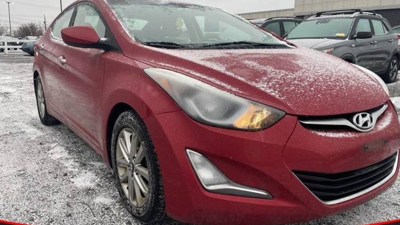 HYUNDAI ELANTRA 2016 KMHDH4AE7GU544618 image