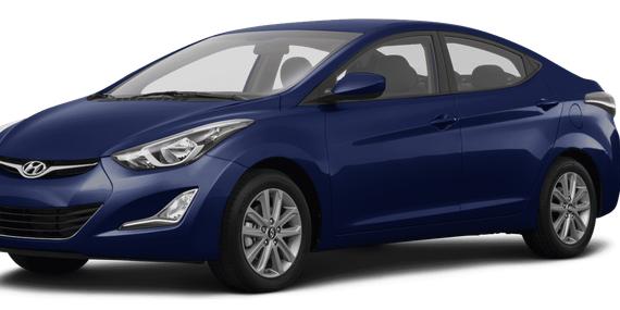 HYUNDAI ELANTRA 2016 KMHDH4AEXGU602883 image