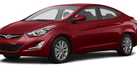 HYUNDAI ELANTRA 2016 KMHDH4AE6GU619082 image