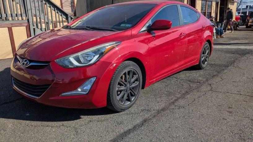 HYUNDAI ELANTRA 2016 KMHDH4AE8GU489788 image