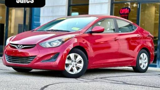 HYUNDAI ELANTRA 2016 KMHDH4AE5GU533889 image