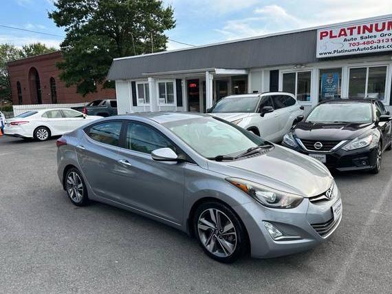 HYUNDAI ELANTRA 2016 KMHDH4AE2GU513020 image