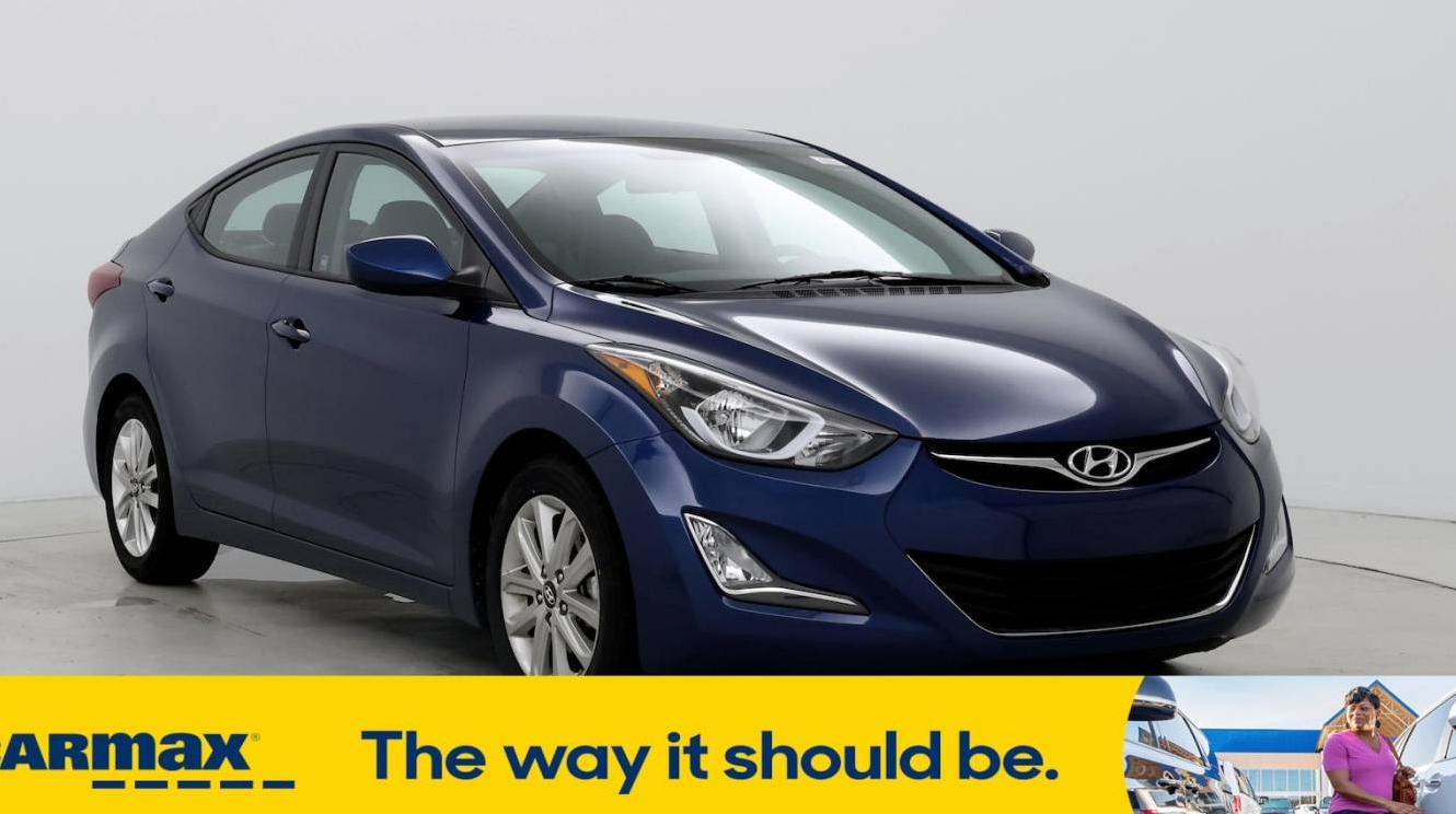 HYUNDAI ELANTRA 2016 KMHDH4AE8GU584044 image