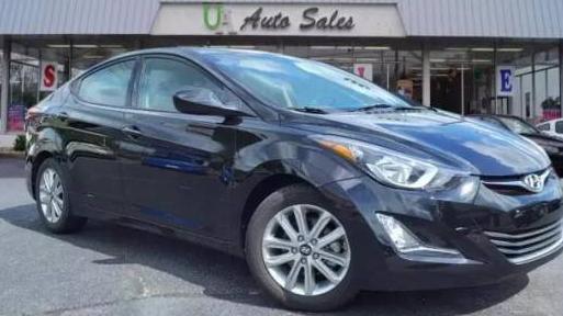 HYUNDAI ELANTRA 2016 KMHDH4AE1GU588503 image