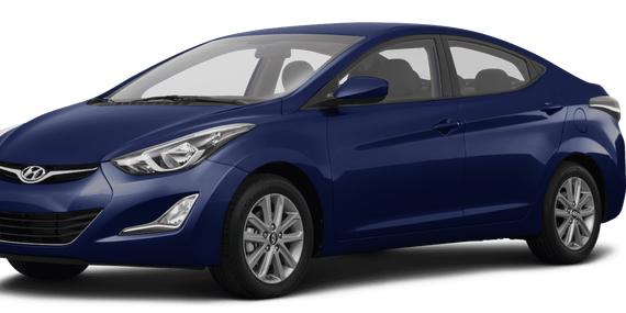 HYUNDAI ELANTRA 2016 KMHDH4AE5GU599391 image