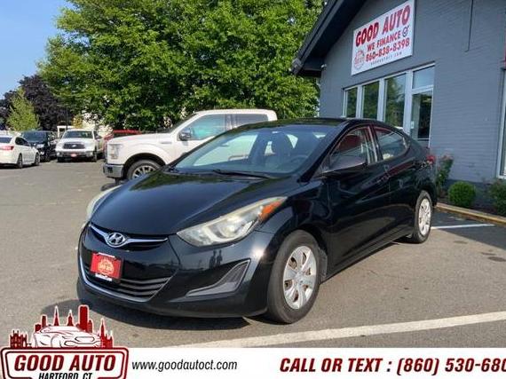 HYUNDAI ELANTRA 2016 KMHDH4AE3GU581701 image
