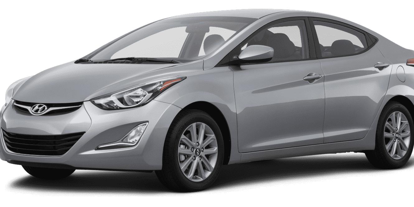 HYUNDAI ELANTRA 2016 KMHDH4AE9GU500989 image