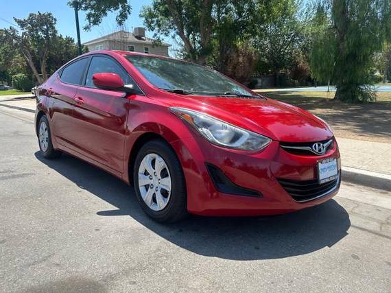 HYUNDAI ELANTRA 2016 KMHDH4AE8GU625028 image