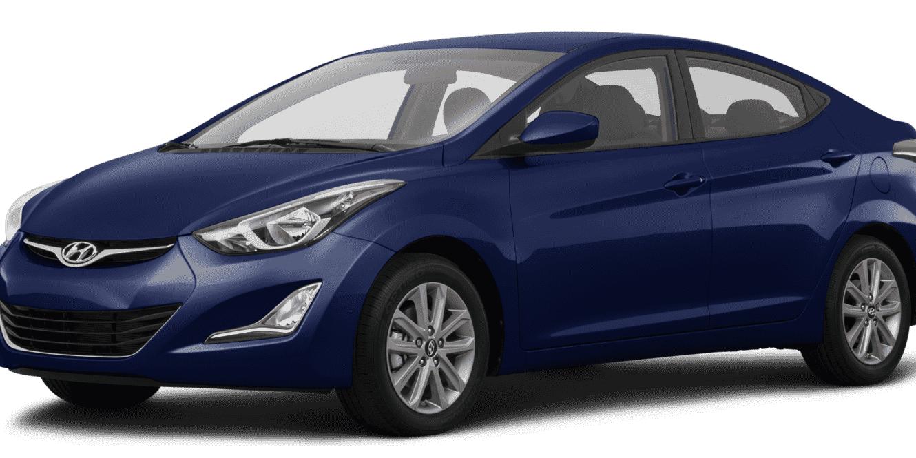 HYUNDAI ELANTRA 2016 KMHDH4AE3GU564851 image