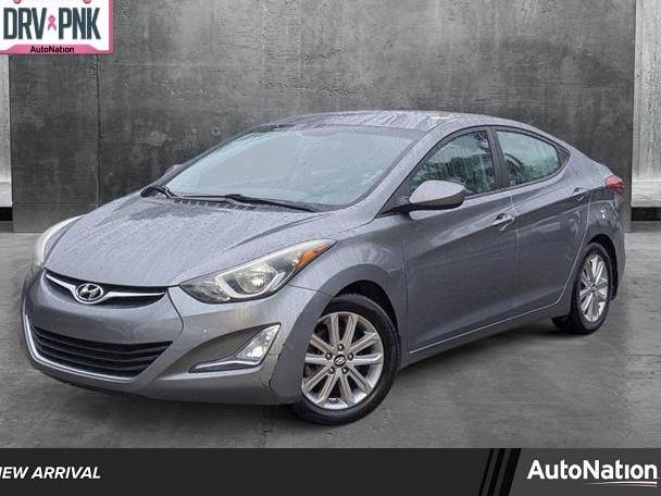 HYUNDAI ELANTRA 2016 KMHDH4AEXGU621739 image