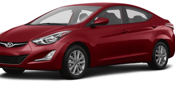 HYUNDAI ELANTRA 2016 KMHDH4AE3GU602496 image