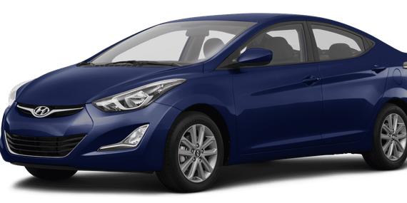 HYUNDAI ELANTRA 2016 KMHDH4AE5GU564348 image