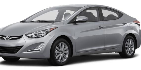 HYUNDAI ELANTRA 2016 KMHDH4AE2GU524938 image