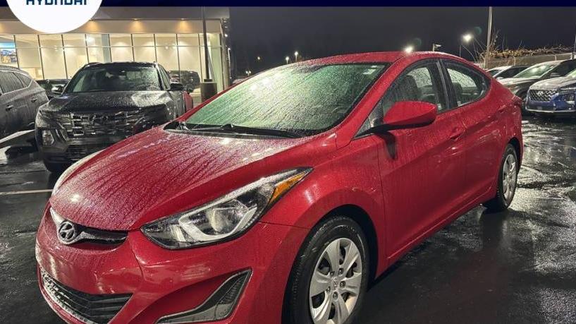 HYUNDAI ELANTRA 2016 KMHDH4AE9GU580715 image