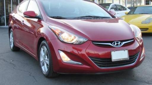 HYUNDAI ELANTRA 2016 KMHDH4AE4GU625639 image