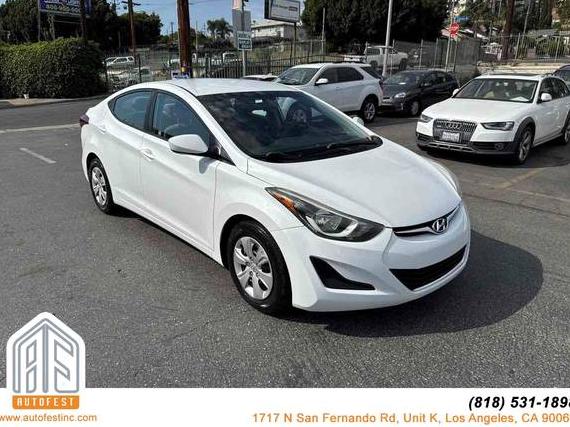HYUNDAI ELANTRA 2016 5NPDH4AE0GH750958 image