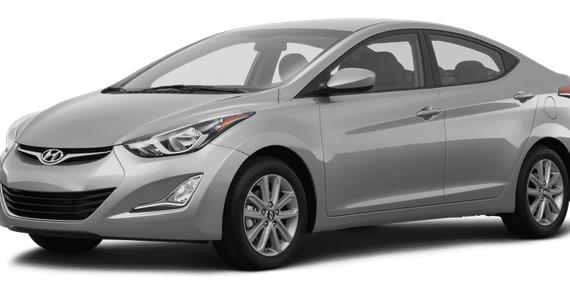 HYUNDAI ELANTRA 2016 KMHDH4AE9GU487970 image