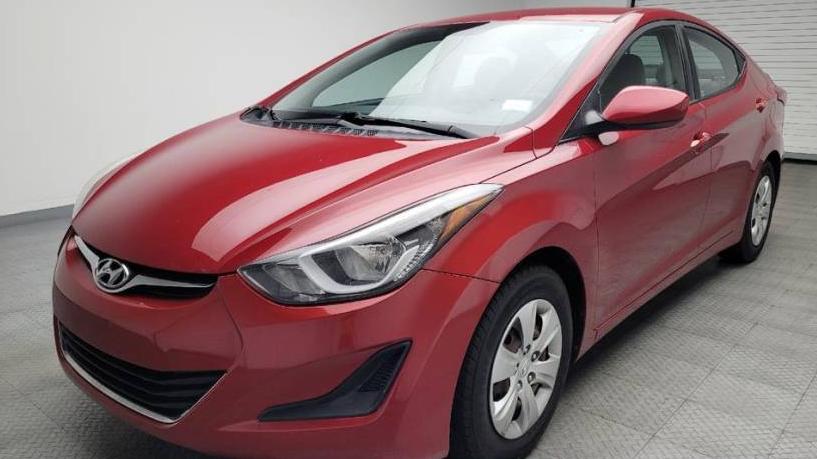 HYUNDAI ELANTRA 2016 KMHDH4AE6GU584348 image