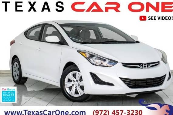 HYUNDAI ELANTRA 2016 5NPDH4AE1GH744277 image