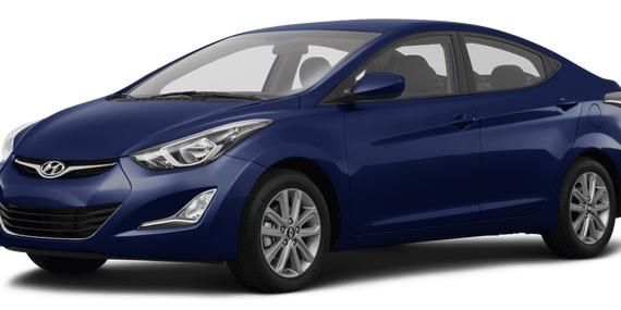 HYUNDAI ELANTRA 2016 KMHDH4AE9GU542854 image