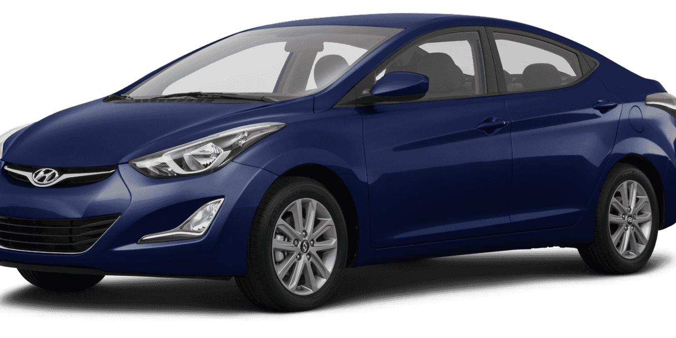 HYUNDAI ELANTRA 2016 KMHDH4AE6GU567503 image