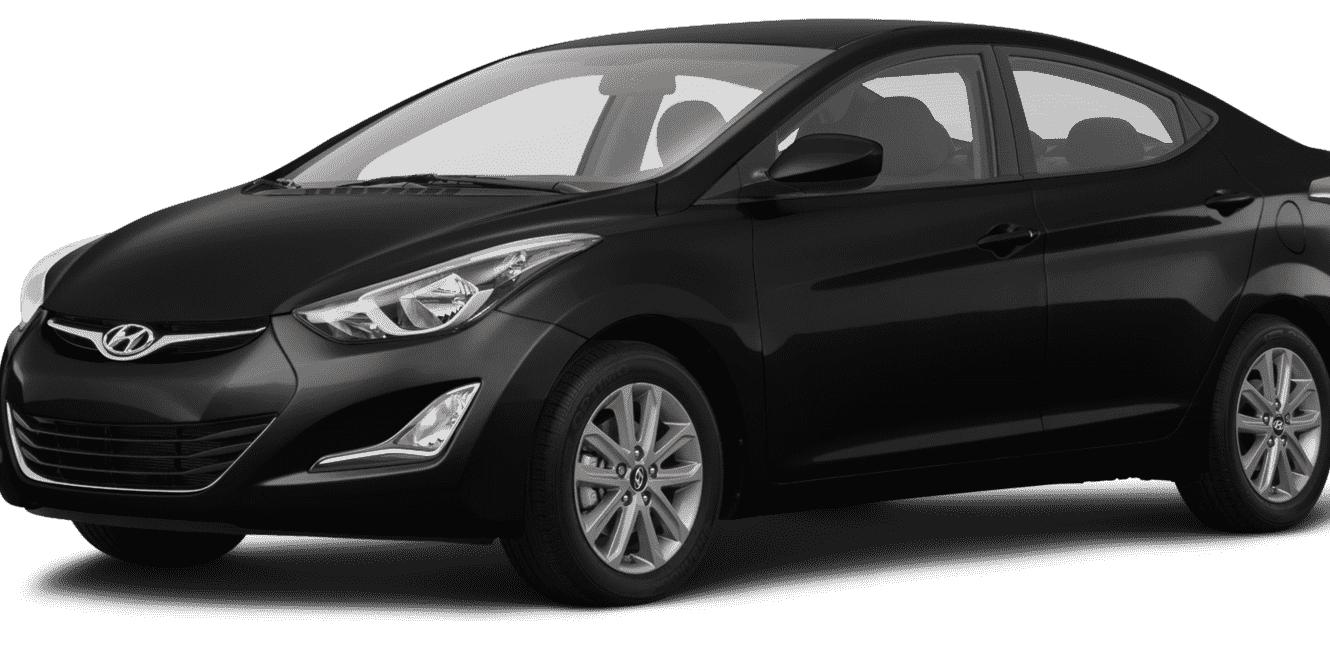 HYUNDAI ELANTRA 2016 KMHDH4AE5GU645950 image