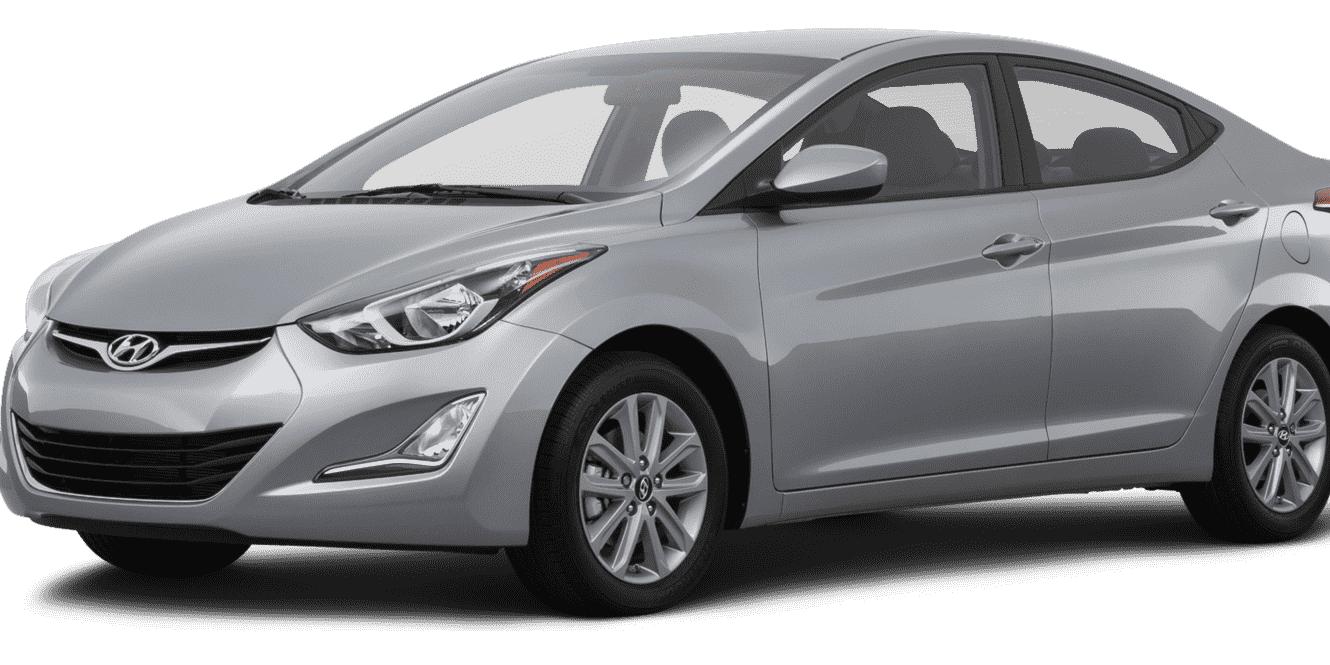 HYUNDAI ELANTRA 2016 KMHDH4AE4GU592562 image