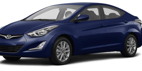 HYUNDAI ELANTRA 2016 KMHDH4AE9GU480582 image