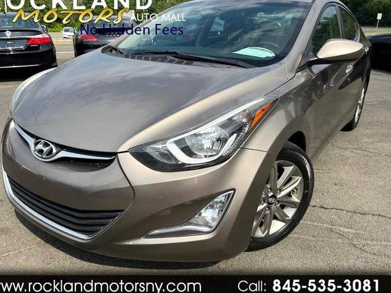 HYUNDAI ELANTRA 2016 5NPDH4AE4GH749070 image