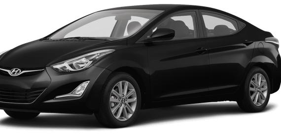 HYUNDAI ELANTRA 2016 KMHDH4AE0GU517101 image