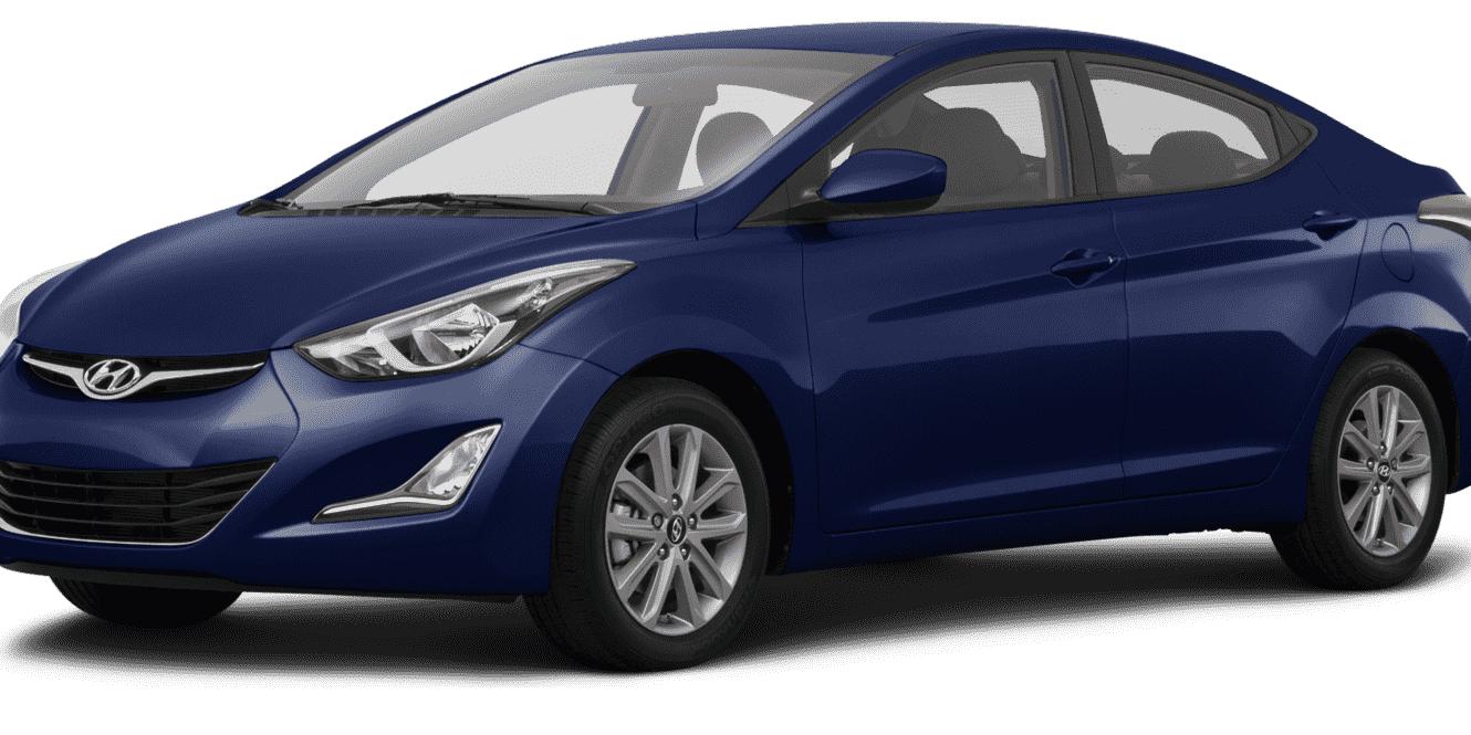 HYUNDAI ELANTRA 2016 5NPDH4AE8GH711745 image