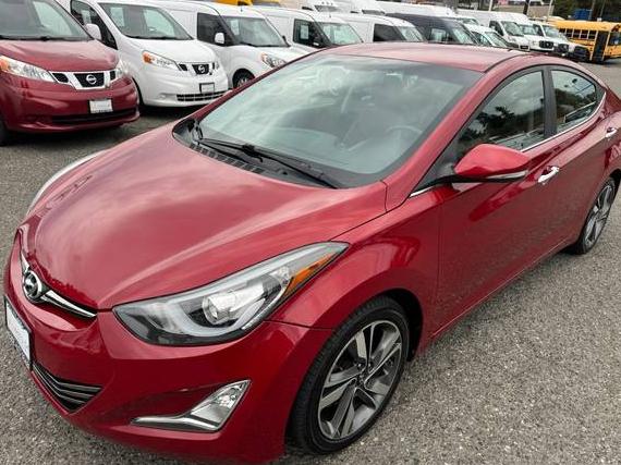 HYUNDAI ELANTRA 2016 KMHDH4AE7GU632052 image