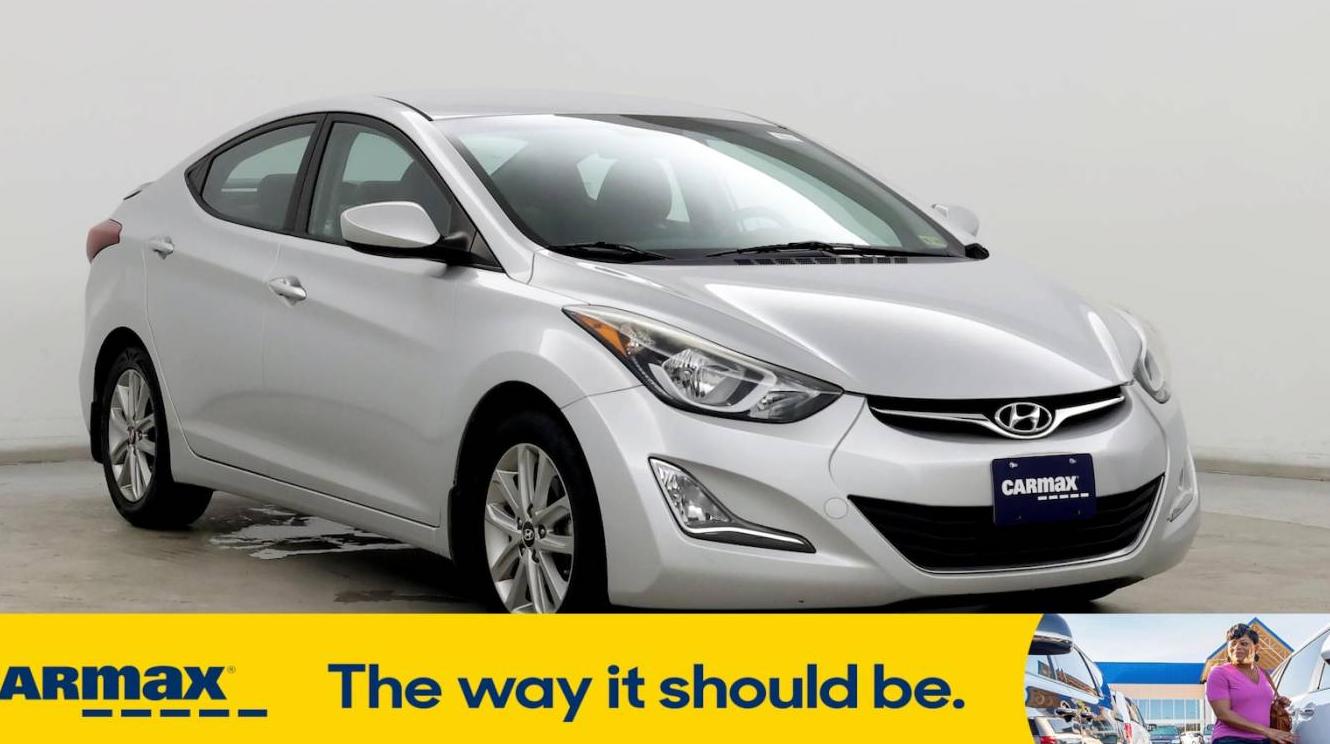 HYUNDAI ELANTRA 2016 KMHDH4AE8GU545566 image