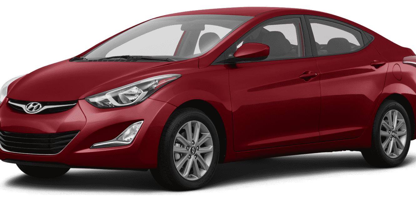 HYUNDAI ELANTRA 2016 KMHDH4AEXGU501746 image