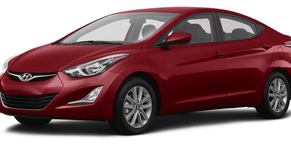 HYUNDAI ELANTRA 2016 5NPDH4AE7GH790177 image