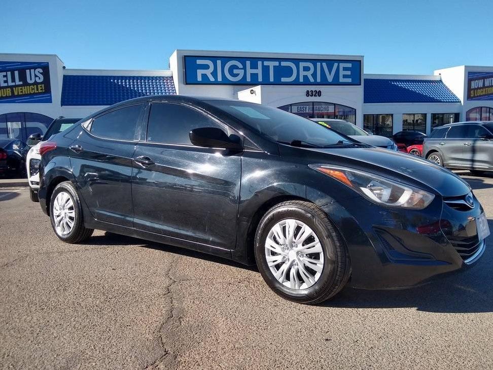 HYUNDAI ELANTRA 2016 KMHDH4AE4GU636947 image